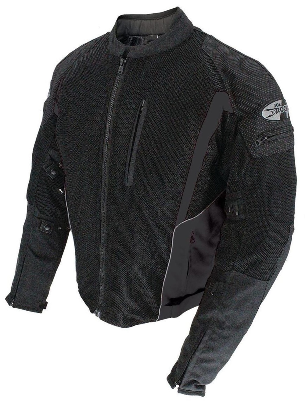 Joe Rocket Black Men's Mesh Riding Jacket